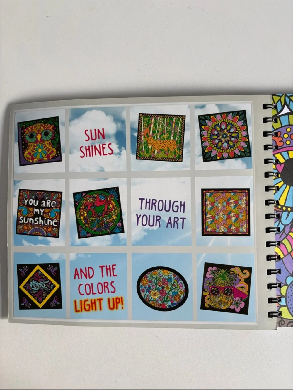 Klutz Color-In Stained Glass Kit with Neon Pens & Create your Own Card Kit‎